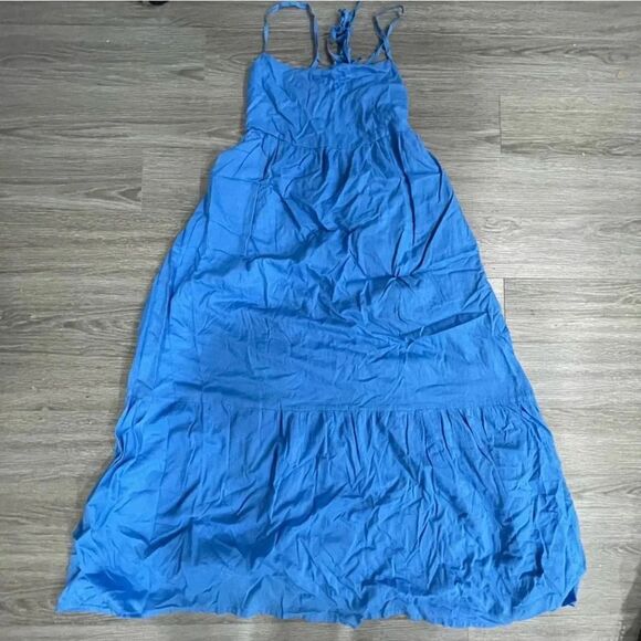 FAITHFULL THE BRAND Katya  Maxi Dress L USA 8 - Picture 2 of 13